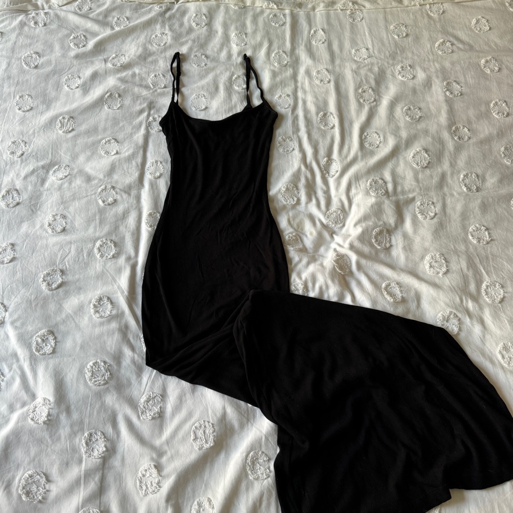 Skims Long Slip Dress